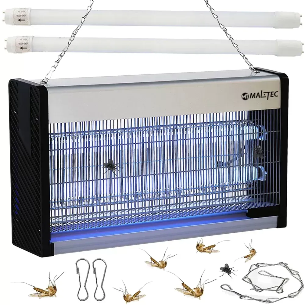 Знищувач комах до 100 м2. Електрична пастка Maltec 30W