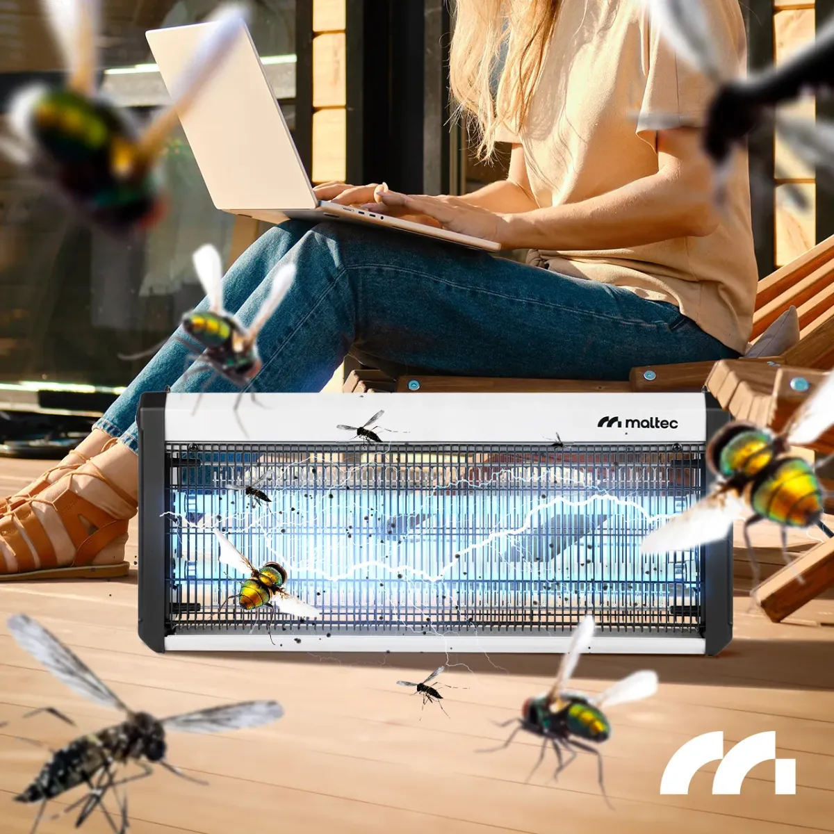 Мухоловка електрична до 130 м2 Maltec MasterKiller 40W