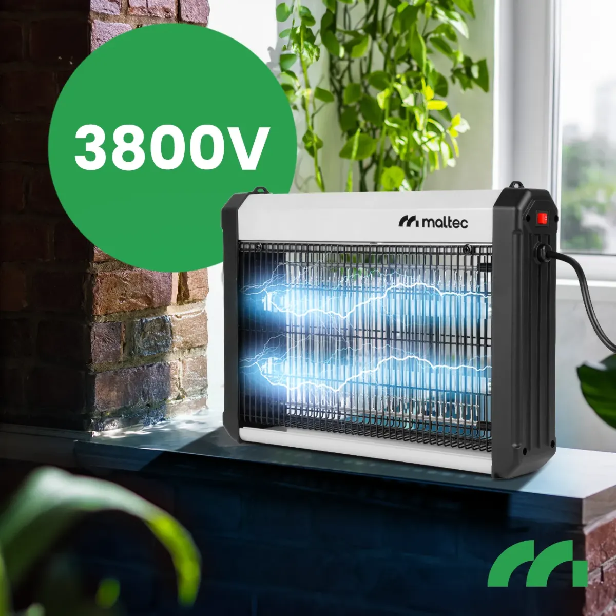 Мухоловка електрична до 50 м2 Maltec MasterKiller 16W