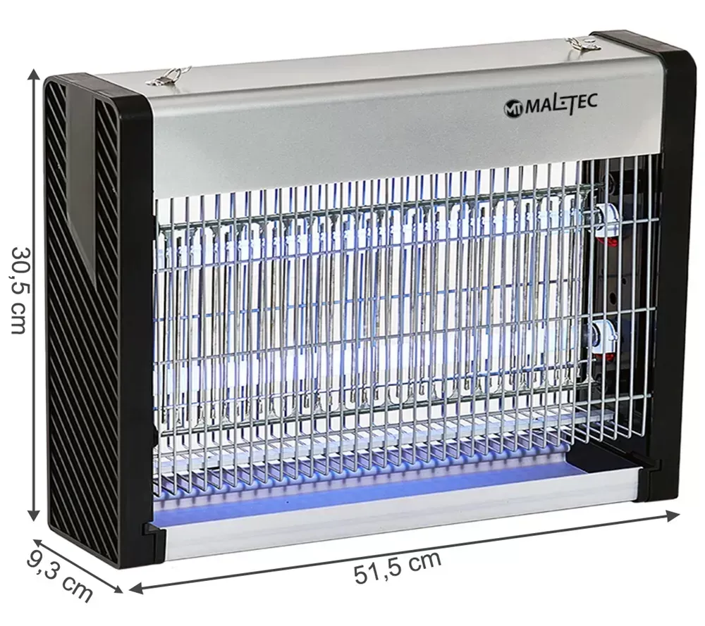 Знищувач комах до 100 м2. Електрична пастка Maltec 30W