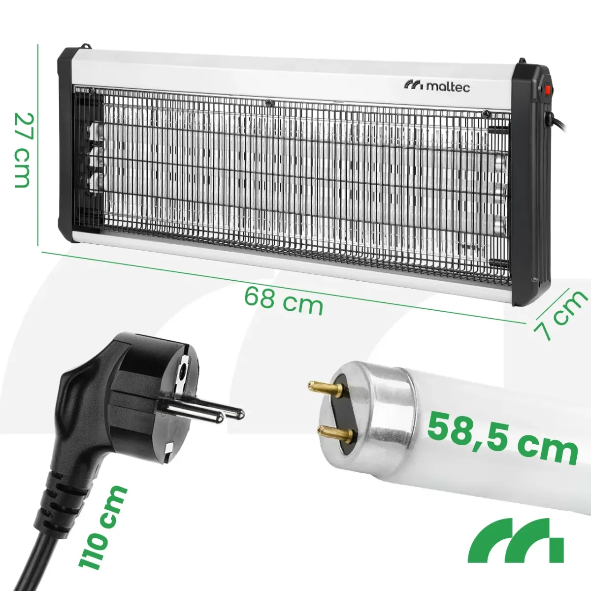 Мухоловка електрична до 200 м2 Maltec MasterKiller 60W