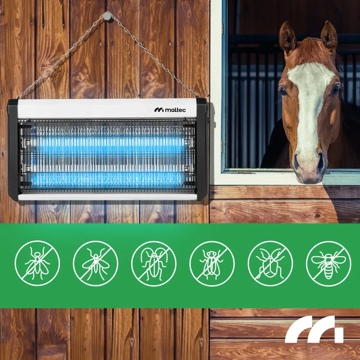 Мухоловка електрична до 100 м2 Maltec MasterKiller 30W