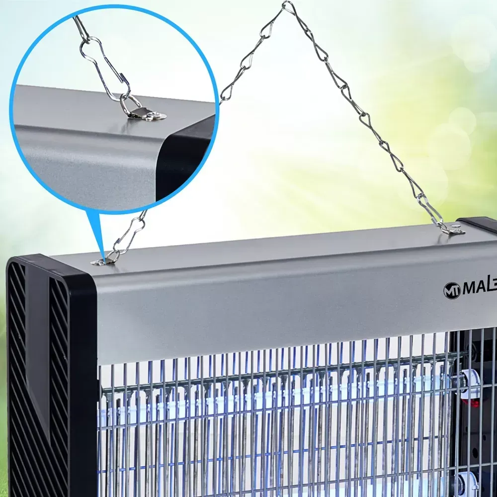 Знищувач комах до 100 м2. Електрична пастка Maltec 30W