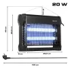 Знищувач пастка для комах до 100 м2 VAYOX IKL-20W