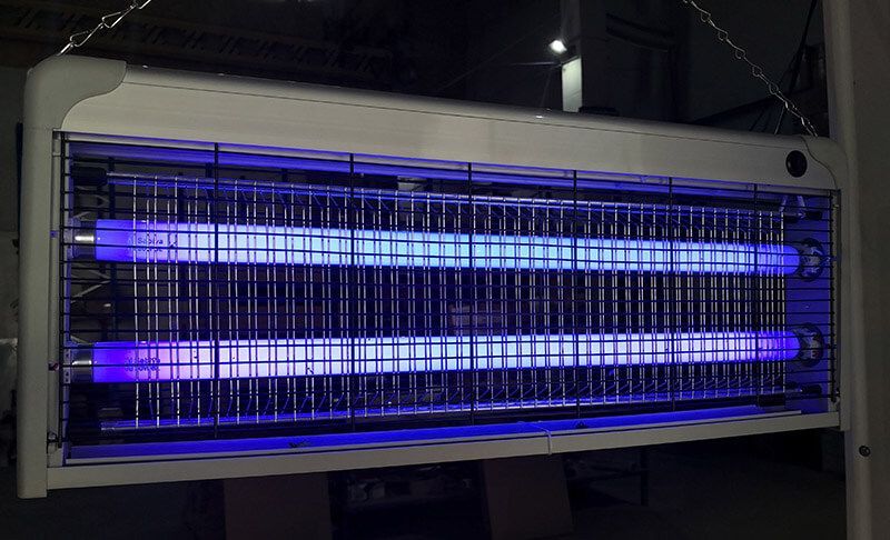 Знищувач комах на 120 м2 Електрична пастка - мухобійка LB-40W