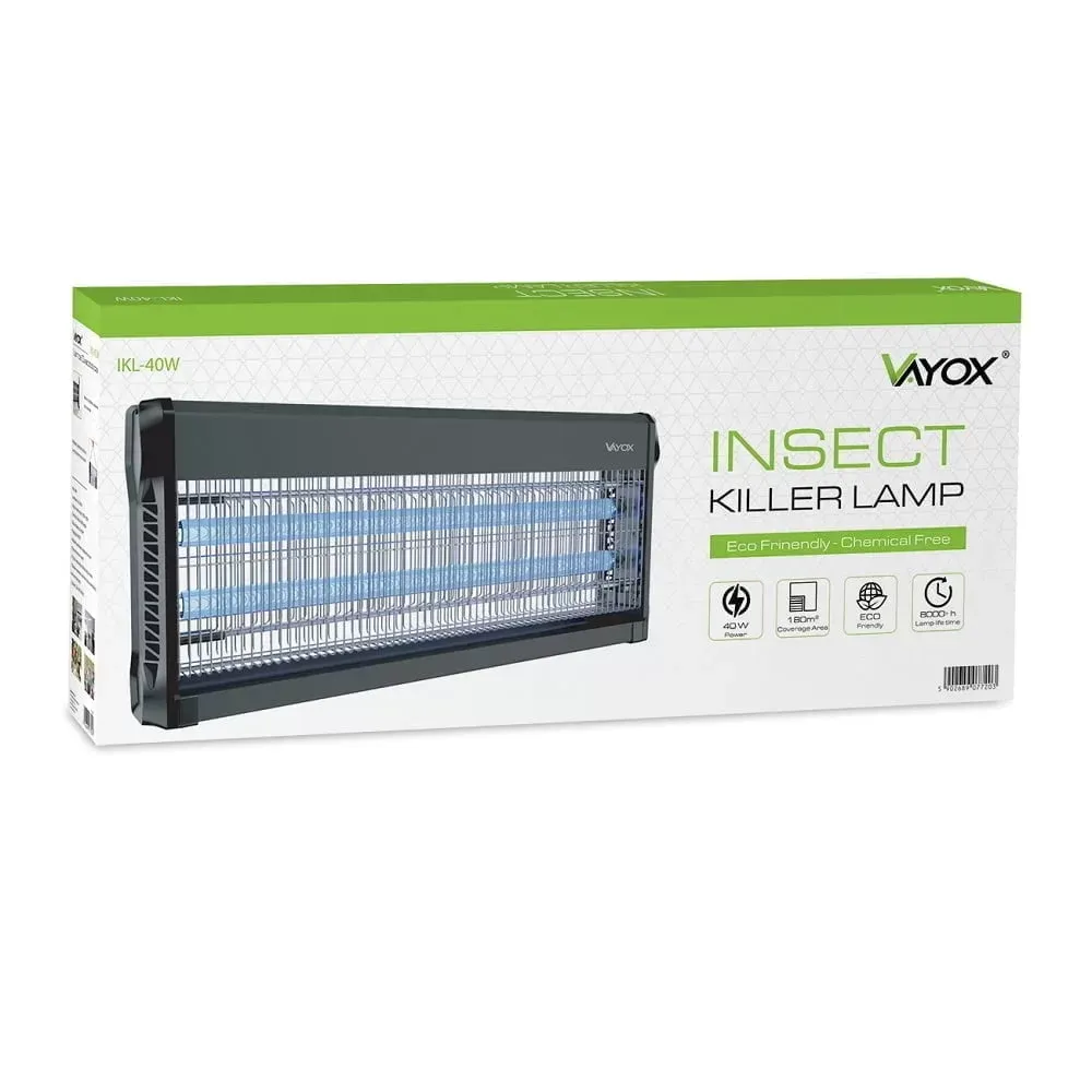 Знищувач пастка для комах до 180 м2 VAYOX IKL-40W