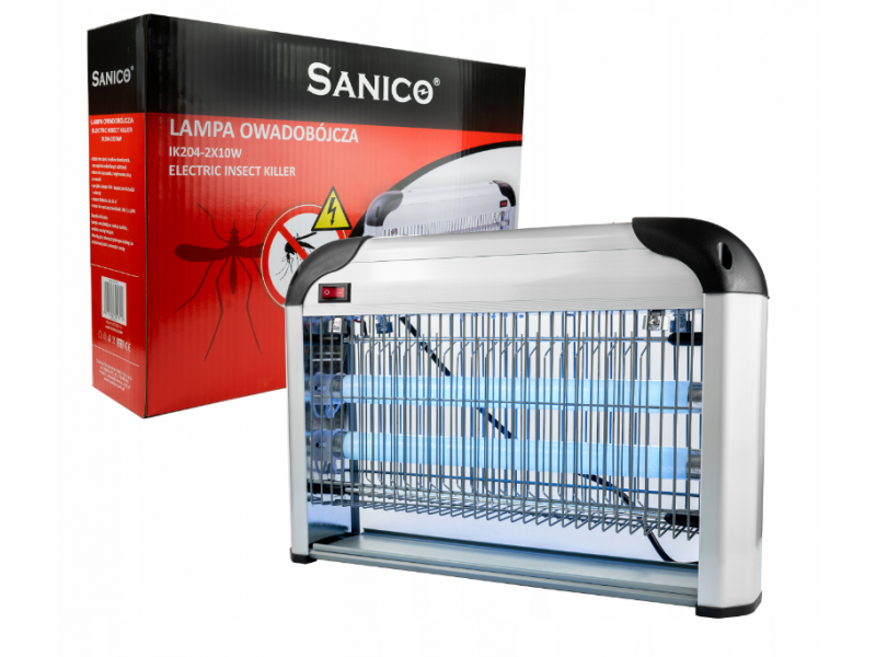 Знищувач комах до 60 м2 Електрична пастка Sanico 20W