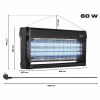 Знищувач пастка для комах до 200 м2 VAYOX IKL-60W